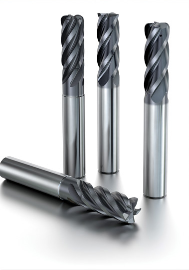 Fraises en carbure monobloc pour usinage CNC de précision